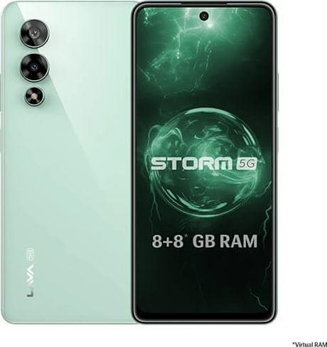 Lava Storm 5G With MediaTek Dimensity 6080 SoC, 33W Fast Charging Launched in India: Price, Specifications